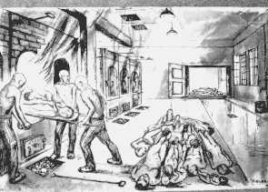 David Ol�re, Phantasie-Krema III in Birkenau ( KB)