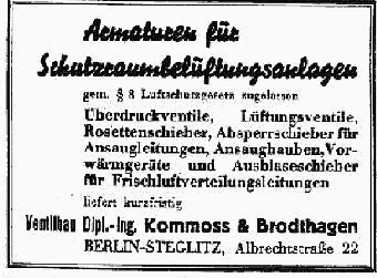 Schutzraumbel�ftung