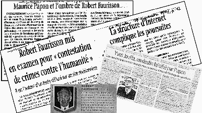 Pressehetze gegen Robert Faurisson