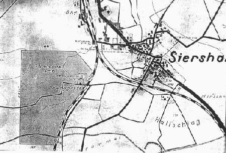 Lageplan des Lagers Siershahn