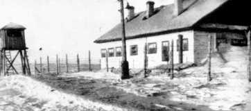 Gefangenenlager Nr. 7 bei der Uranerzmine Nr. 25 im Workuta-Petschora-System, Sibirien