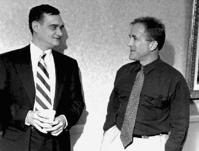 Michael Shermer und Mark Weber
